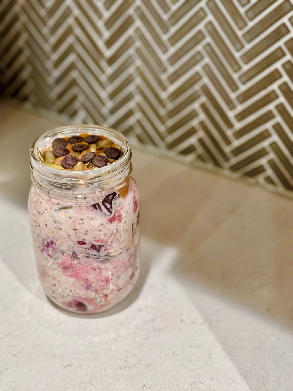 Antioxidant Berry Overnight Oats 